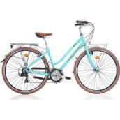 Bianchi Rubıno 430H V 28 Jant 21 Vites Celeste Glossy Kadın Şehir Bisikleti