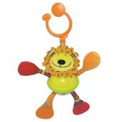 Biba Toys Çıngırak ve Dişlikli Aslan Puset Oyuncağı