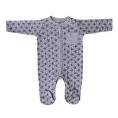 Bibaby 60396 Gri 6-9 Ay Bebek Tulumu