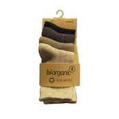 Bibaby 68387 Gri Biorganic 4Lü New Basıc Çocuk Çorap
