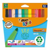 Bic 8922233 Visa Jumbo Yıkanabilir 12'li Keçeli Kalem