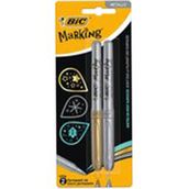 Bic 900340 2'li Blisterli Altın Gümüş Marking Kalem