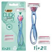 Bic Soleil Click Sistem 1 Sap + 2 Yedek Kartuş Kadın Tıraş Bıçağı