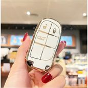 BigKey Egea Cross Uyumlu Anahtar Kılıfı Beyaz Jeep Uyumlu ( Cross Modeli Için ) - Siyah