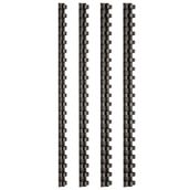 Bigpoint 16 mm Siyah 100'lü Plastik Spiral