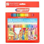 Bigpoint 24 Renk Kuru Boya Kalemi