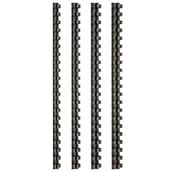 Bigpoint 6 mm Siyah 100'lü Plastik Spiral