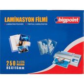Bigpoint 85X115 125 Micron Laminasyon Filmi