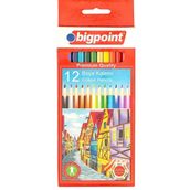 Bigpoint 940 12 Renk Kuru Boya Kalemi