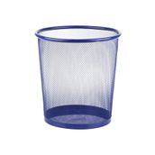 Bigpoint BP409-35 Orta Mavi Metal Perfore Çöp Kovası