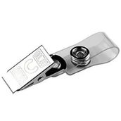 Bigpoint Şeffaf Askılı Metal Klips