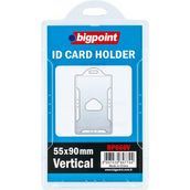 Bigpoint Sert Dikey Kart Kabı Şeffaf 10'lu Poşet 55 x 90 mm Kolay Kullanım
