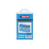 Bigpoint Yaka Kartı Kart Kabı Soft Esnek Çok Amaçlı Dikey 54x85 mm. 5'Li Paket