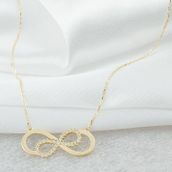 Bilezikçi Sonsuzluk 14 Ayar Kadın Altın Kolye