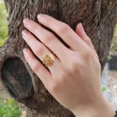 Bilezikhane 22 Ayar Çeyrek Reşat Altın Yüzük