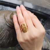 Bilezikhane 22 Ayar İkili Çeyrek Reşat Altın Yüzük