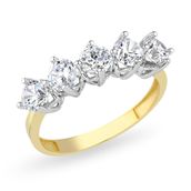 Bilezikhane Beştaş 14 Ayar Beyaz Altın 2.62 Gram Yüzük