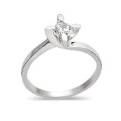 Bilezikhane Beyaz Altın Tektaş 2.20 Gram Yüzük