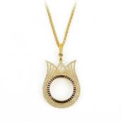 Bilezikhane Çerçeve Lale Model 8.50 Gram 14 Ayar Altın Kolye