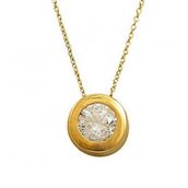 Bilezikhane Tektaş 1.72 Gram 14 Ayar Altın Kolye