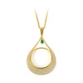 Bilezikhane Ziynet Çerçeve Damla Model 12.50 Gram 14 Ayar Altın Kolye