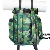 Bilgeden Outdoor Kamp Yürüyüş Trekking Dağcı Seyahat Sırt Çantası 50 litre Mat Fiyata Dahil Değildir Yeşilli Kamuflaj