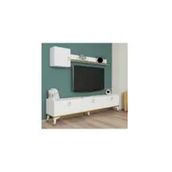 Bimossa E4510 Vesta 180 cm Beyaz Tv Ünitesi