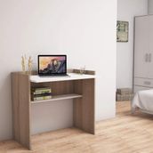 Bimossa S1020 Mehpare Ceviz/Beyaz Çalışma Masası