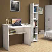 Bimossa T1040 Neslişah Beyaz Çalışma Masası