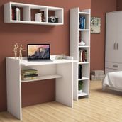 Bimossa U1040 Nurbanu Beyaz Çalışma Masası