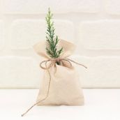 Bimotif Düz Krem Ham 10x15 cm 100 Adet Bez Kese