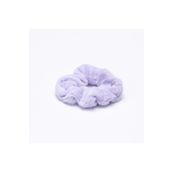 Bimotif Peluş Saç Tokası, Lila