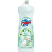 Bingo Sensitive Elde Bulaşık Deterjanı 650 ml 3 Adet Hipoalerjenik ve Dermatolojik Olarak Test Edilmiştir