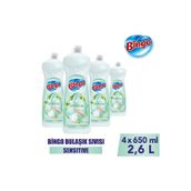 Bingo Sıvı Elde Bulaşık Deterjanı Sensitive 650ml X 4 Adet