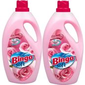 Bingo Soft Gülpembe 3 lt x 2 Adet Çamaşır Yumuşatıcı