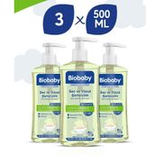 Biobaby Ultra Hassas 3x500 ml Bebek Saç ve Vücut Şampuanı