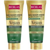 Bioblas Botanic Oils Argan Yağlı 2x250 ml Saç Bakım Kremi