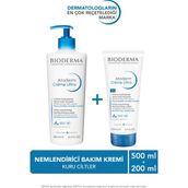Bioderma Atoderm Cream Ultra Normal ve Kuru Ciltler İçin Nemlendirici Yüz, Vücut Bakım Kremi 500 ml + 200 ml