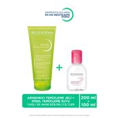 Bioderma Sebium Foaming Gel Active Yağlı Ciltler Temizleme Jeli 200ML & Misel Temizleme Suyu 100ML