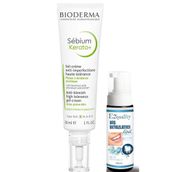 Bioderma Sebium Kerato Nemlendirici Jel Krem 30 ml- Diş Beyazlatıcı Köpük Hediye