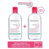 Bioderma Sensibio H2O 500 ml 2 Adet Yüz Temizleme Suyu