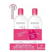 Bioderma Sensibio H2O Hassas Ciltler İiçin Cilt Temizleme İkili Set 500 ml + 500 ml