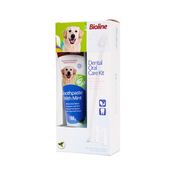 Bioline Nane Aromalı 100 gr Köpek Ağız Bakım Seti
