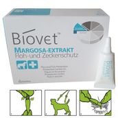 Biovet 4'lü Bitkisel Küçük Boy Köpek Pire Kene Damlası