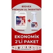 Biovex Premium Ul Haşere Ilacı Hamam Böceği, Tahta Kurusu, Karınca Kene Karasinek 5l+1l