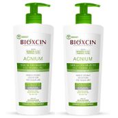 Bioxcin Acnium Sebum Dengeleyici 2x500 ml Yüz Temizleme Jeli