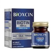 Bioxcin Biotin 5000 mcg Çinko 60 Tablet