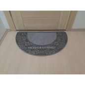 Bir Sürü Eşya Kapı Önü Paspas - Siyah - Gri - 40 x 70 cm