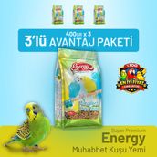 Bird Food Energy 3x400 gr Muhabbet Kuşu Yemi