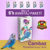 Bird Food Energy Cambaz 6x250 gr Muhabbet Kuşu Yemi